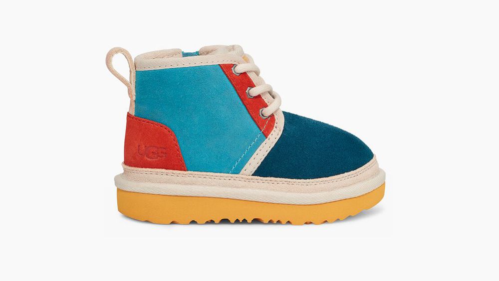 Ugg Sneakers Canada - Ugg Kids' Neumel Mashup Marina Blue / Oasis Blue